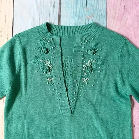 Vintage lightweight wool sweater - Picture 3 of 6